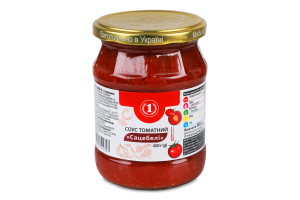 Соус томатный Сацебели ТМ "1" с/б 450г