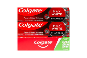 Паста зубная Charcoal MaxWhite Colgate 75мл
