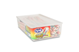 Цукерки Палички фруктові з кисл цукров глазур