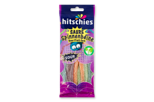 Цукерки жувальні з фруктовим смаком Sour spider legs Hitschies м/у 75г