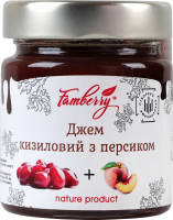 Джем кизиловий з персиком Famberry с/б 230г