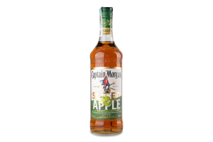 Напиток алкогольный 0.7л 25% на основе карибского рома Нарезанное яблоко Captain Morgan бут