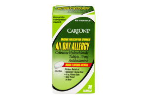 CareOne All Day Allergy Antihistamine Tablets - 30 CT