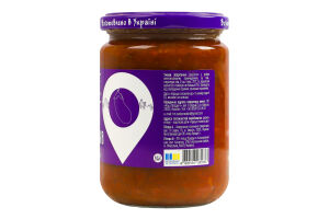 Икра из баклажанов стерилизованая Наш продукт і К с/б 440г