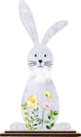 Прикраса Велик крол у квіт дек дер 18х5х31 986441
