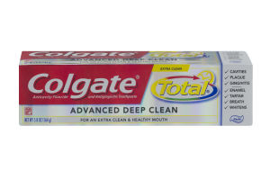 Colgate Total Advanced Deep Clean Anticavity Fluoride and Antigingivitis Toothpaste