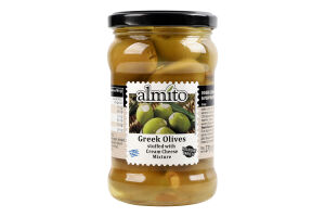Оливки греческие с начинкой из сливочного сыра Almito с/б 270г