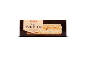 Торт на сладкосливочном масле Наполеон Roshen к/у 1кг