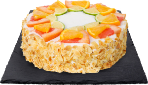 Торт Цитрусовый постный