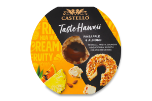 Крем-сир 65% З ананасом Castello п/у 125г