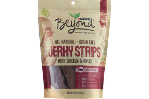 Purina Beyond Jerky Strips with Chicken & Apples Dog Snacks