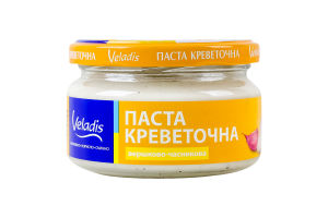 Паста креветочная сливочно-чесночная Veladis с/б 160г