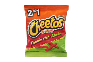 Cheetos Crunchy Flamin' Hot Limon Cheese Snacks