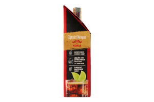 Набор Напиток алкогольный 1л 35% на основе карибского рома Spiced gold + 1 стакан 340мл Captain Morgan к/у 2шт