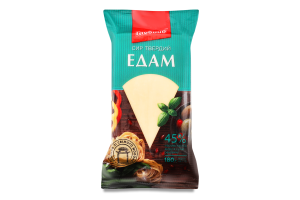 Сир Едам 45% 180г в/у Глобино