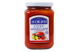 Соус стерилізований Український Ніжин с/б 300г