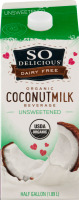So Delicious Dairy Free Organic Coconut Milk Beverage Unsweetened
