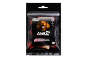 Лакомство для собак Гантельки с уткой Platinum AnimAll д/п 100г