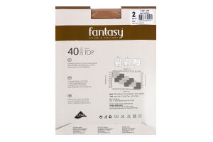 Колготки жіночі Fantasy Top 40den 2 natural