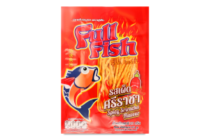 Снеки Full Fish рибні із соусом Шрірача