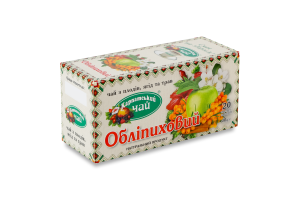 Чай з плодів, ягід і трав Обліпиховий Карпатський чай к/у 20шт
