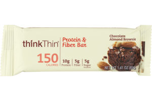 thinkThin Protein & Fiber Bar Chocolate Almond Brownie