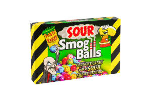 Цукерки Димні кульки Toxic Waste к/у 85г