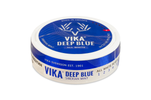 Порції нікотиновмісні з підсолоджувачами Vika Deep blue Siberian mint 20шт
