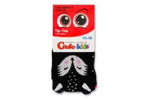 Колготки детские Conte kids Tip-Top №17C-60СП 92-98 ч.-фуксия