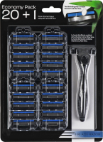 Станок для гоління чоловічий + 21 змінний картрідж