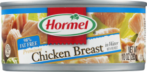 Hormel Premium Canned Chunk Chicken Breast in Water, 10 Ounce