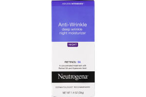 Neutrogena Ageless Intensives Anti-Wrinkle Night Moisturizer