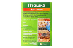 Корм д/декоративних птахів Пташка Фрукт-меню 500г Продукт