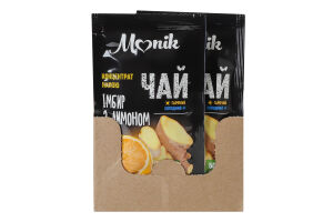Концентрат напитка Имбирь с лимоном Чай Monik м/у 50г