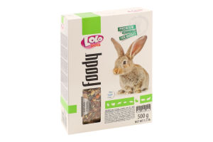 Корм д/кроликів 500г Lolo Pets