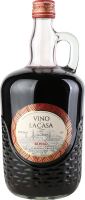 Вино Россо червоне н/солодке 10-12% 1л Віно Ла Каса