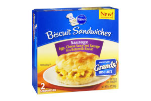 Pillsbury Sausage, Egg and Cheese Biscuit Sandwiches
