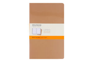 Записник Moleskine Cahier лінія середній беж
