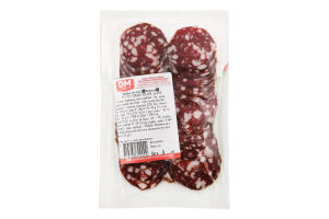 Ковбаса Київська с/к в/г нарізка 80г в/у Дніпровський МК