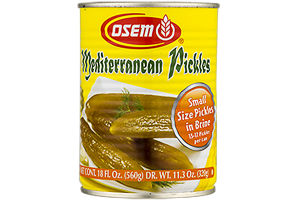 Osem Mediterranean Pickles Small In Brine