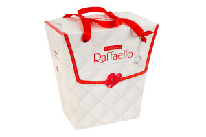 Конфеты хрустящие в кокосовой стружке с целым миндальным орехом Raffaello к/у 230г
