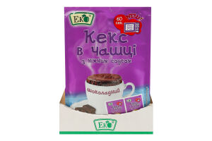 Концентрат сухий шоколадний Кекс в чашці Еко м/у 55г
