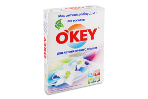 Порошок пральний Універсал автомат 400г О"Кей