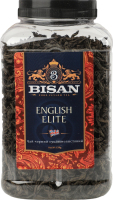 Чай English Elite чорний суцільнолистовий 150г пл/банка Bisan