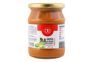 Икра из кабачков Летняя ТМ "1" с/б 440г
