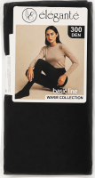 Колготки жіночі Elegante El Basic line 300den 6 nero