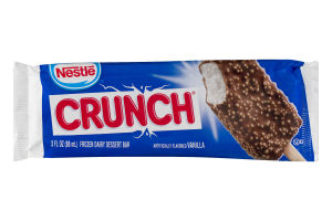 Nestle Crunch Frozen Dairy Dessert Bar Vanilla