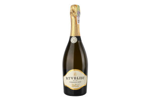 Вино игристое 0.75л 10.5% белое полусладкое Rtvelisi бут