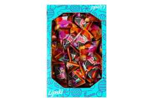 Цукерки желейні Jelly fruits plum cola Lipski кг
