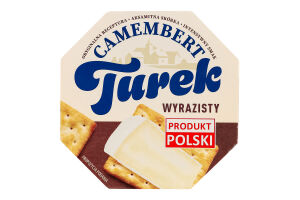 Сир м'який з пліснявою Виражений смак Камамбер Turek к/у 120г
